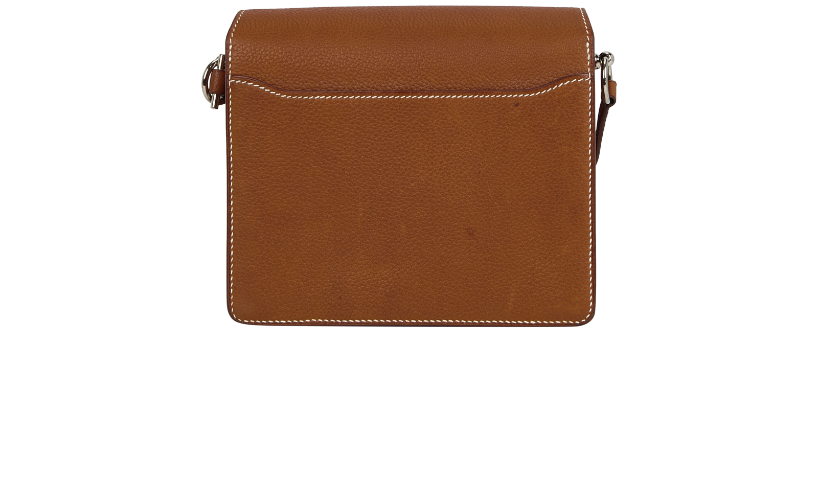 Roulis Crossbody Bag, &pound;3,900, Handbags, Brown, Leather, Back view